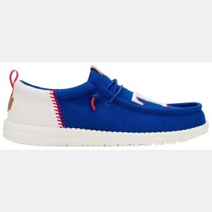 Hey Dude Men's Wally Funk MLB Rangers Shoes
