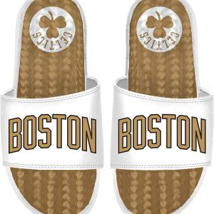 ISlide Adult 2025-26 City Edition Boston Celtics Gel Slide Sandals