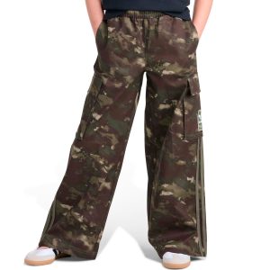 adidas Kids' Originals 3-Stripe Camo Cargo Pant