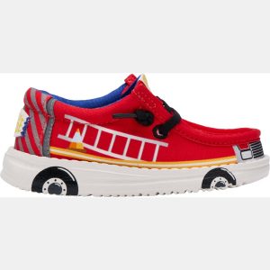 Hey Dude Toddler Wally Funk Firetruck Shoes