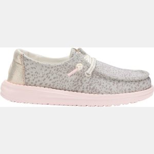 Hey Dude Kids' Wendy Luxe Leopard Shoes