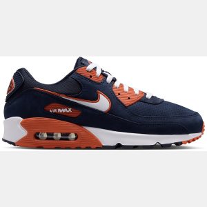 Nike Men's Air Max 90 Chicago Bears 'NFL Rivalries' Shoes