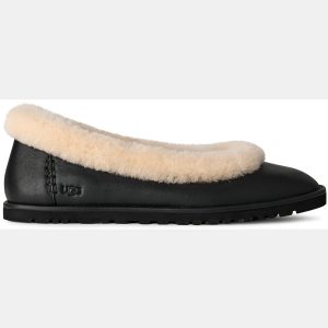 UGG Women's Zora Leather Ballet Shoes