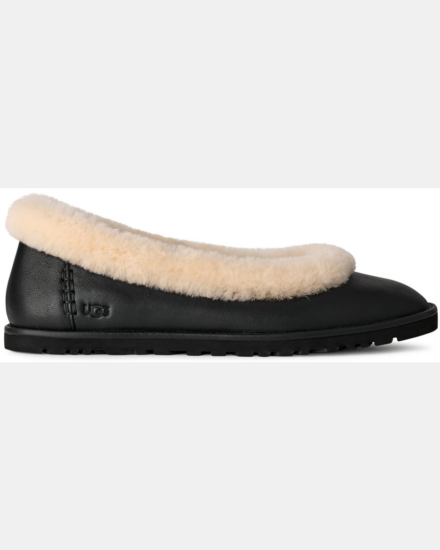 UGG Women's Zora Leather Ballet Shoes