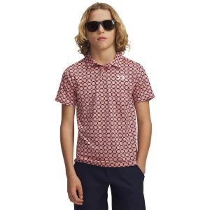 Under Armour Boys' Matchplay Printed Golf Polo