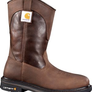 Carhartt Men's 11” Square Toe Wellington Steel Toe Work Boots