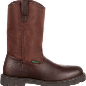 Georgia Boots Men's Homeland Wellington 10'' Waterproof Work Boots