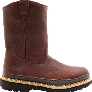 Georgia Boots Men's Giant Pull-On 9'' Wellington Work Boots