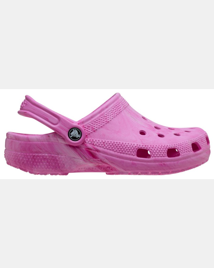 Crocs Kids' Classic Marbled Clogs