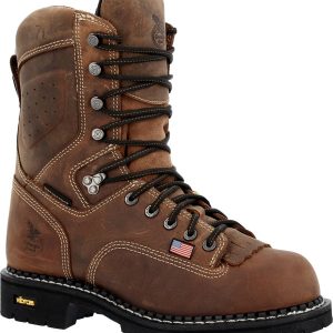 Georgia Boots Men's USA Logger Waterproof Work Boots