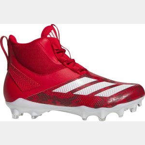 adidas Men's adizero Chaos Mid Lineman Football Cleats