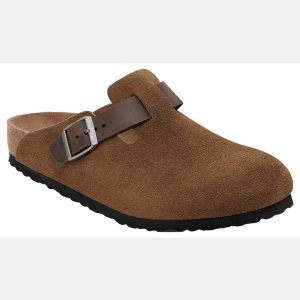 Birkenstock Men's Mixed Leather Boston Clog