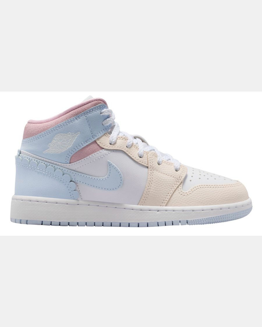 Jordan Kids' Grade School Air Jordan 1 Mid Basketball Shoes