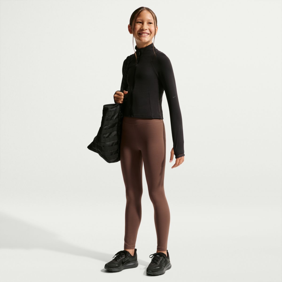 Nike Girls' MAVN Dri-FIT High-Rise Leggings - Image 4