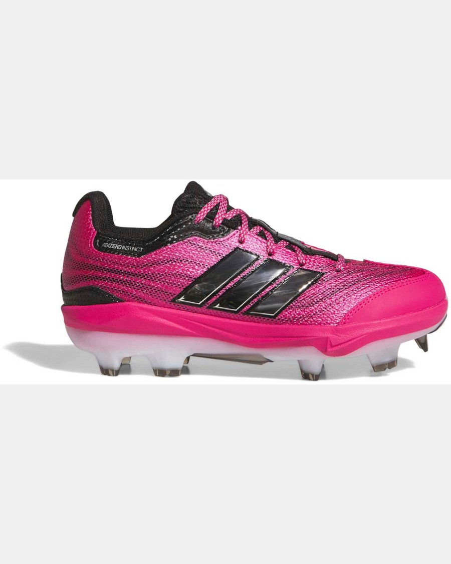 adidas Women's adizero Instinct 3.0 Racing Team TPU Softball Cleats - Image 3