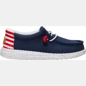 Hey Dude Kids' Wally Americana II Shoes