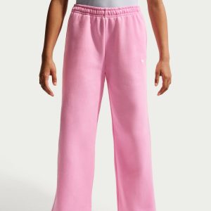 Nike Girls' Studio Fleece Open-Hem Pant