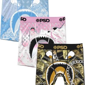 PSD Underwear Boys' Warface Stacked Boxer Briefs - 3 Pack