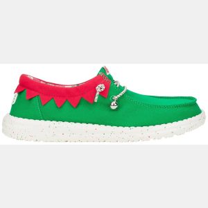 Hey Dude Women's Wendy Holiday Elf Shoes