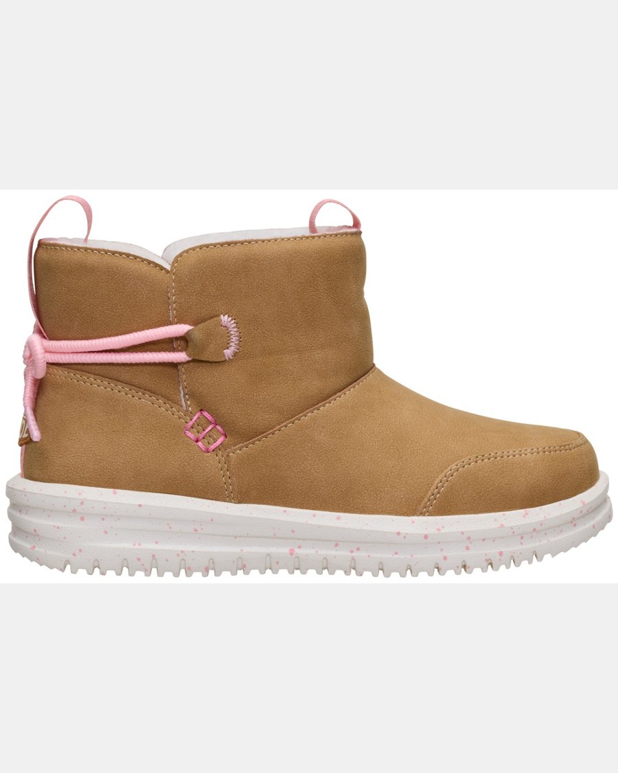 Hey Dude Youth Camden Bow Cozy Boot