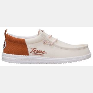 Hey Dude Men's Wally Funk Texas Longhorns Shoe