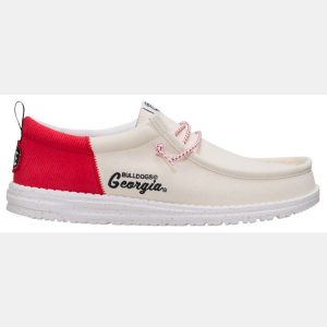 Hey Dude Men's Wally Funk Georgia Bulldogs Shoe