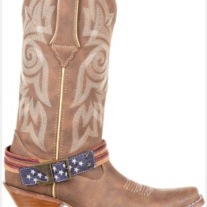 Durango Women's Crush Flag Accessory Western Boots