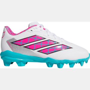 adidas Kids' Marvel adizero Impact 2.0 MD Ghost Spider Softball Cleats