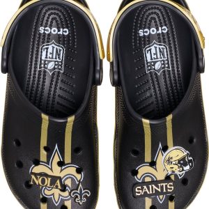 Crocs NFL Classic New Orleans Saints Clogs