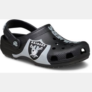 Crocs Kids' NFL Las Vegas Raiders Classic Clogs
