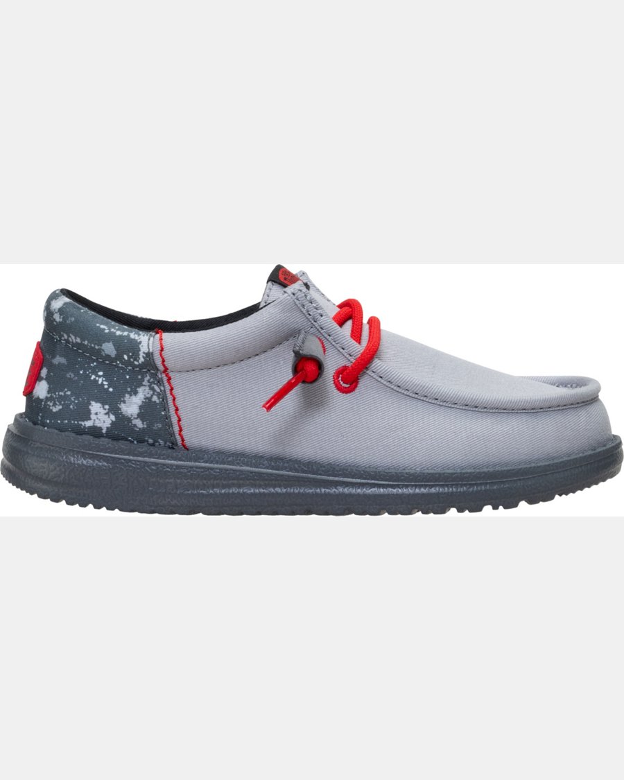 Hey Dude Kids' Wally Funk Splatter Camo Shoes