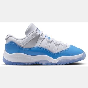 Air Jordan Kids' Preschool 11 Retro Low 'University Blue' Basketball Shoes