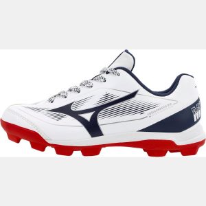 Mizuno Kids' Cushionrevo Diamond RM Baseball Cleats