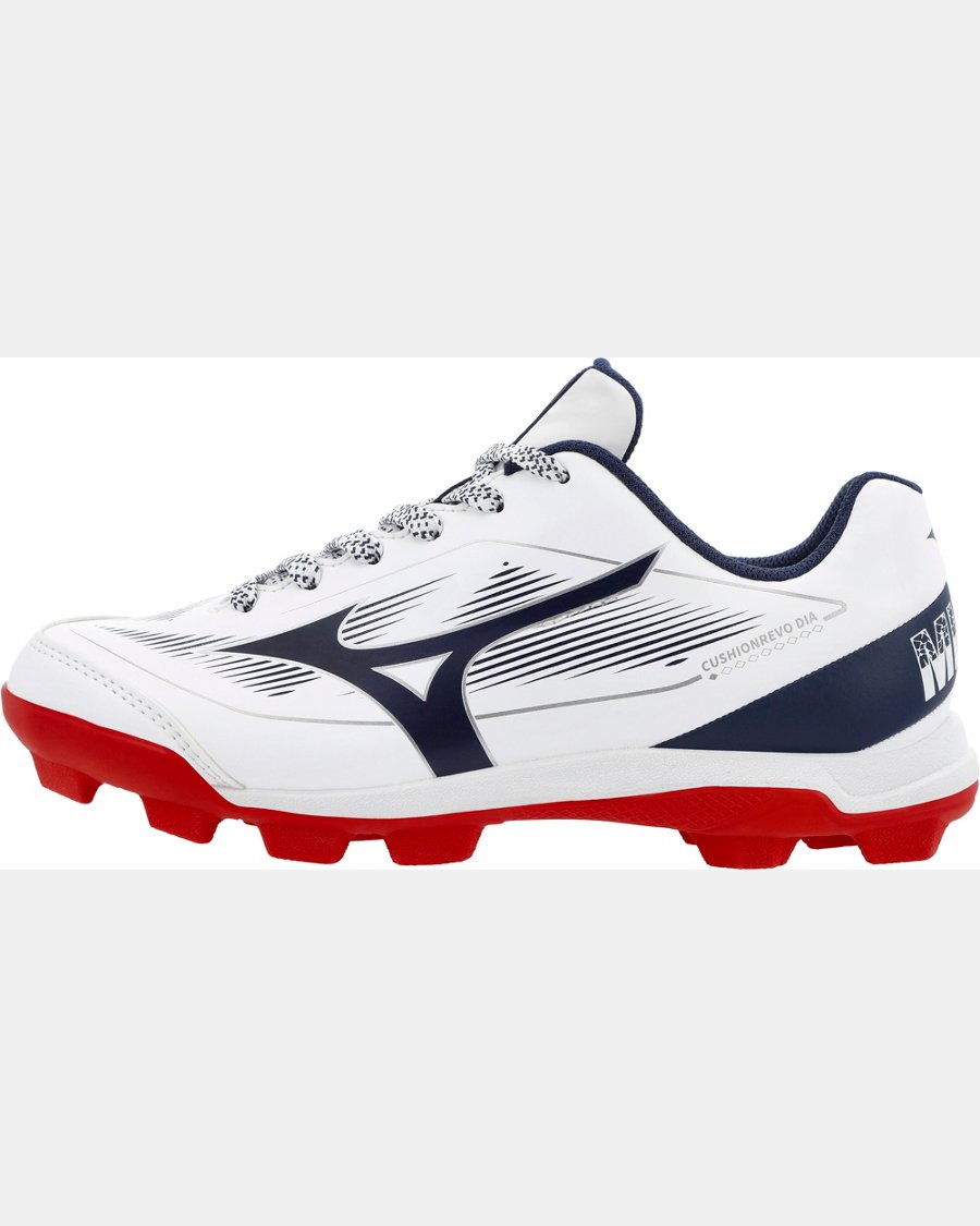 Mizuno Kids' Cushionrevo Diamond RM Baseball Cleats