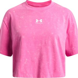 Under Armour Girls' Rival Wash Tee