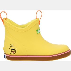 XtraTuf Kids Sesame Street Big Bird Ankle Deck Boots