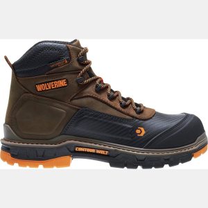 Wolverine Men's Overpass CarbonMAX 6'' Waterproof Composite Toe Work Boots