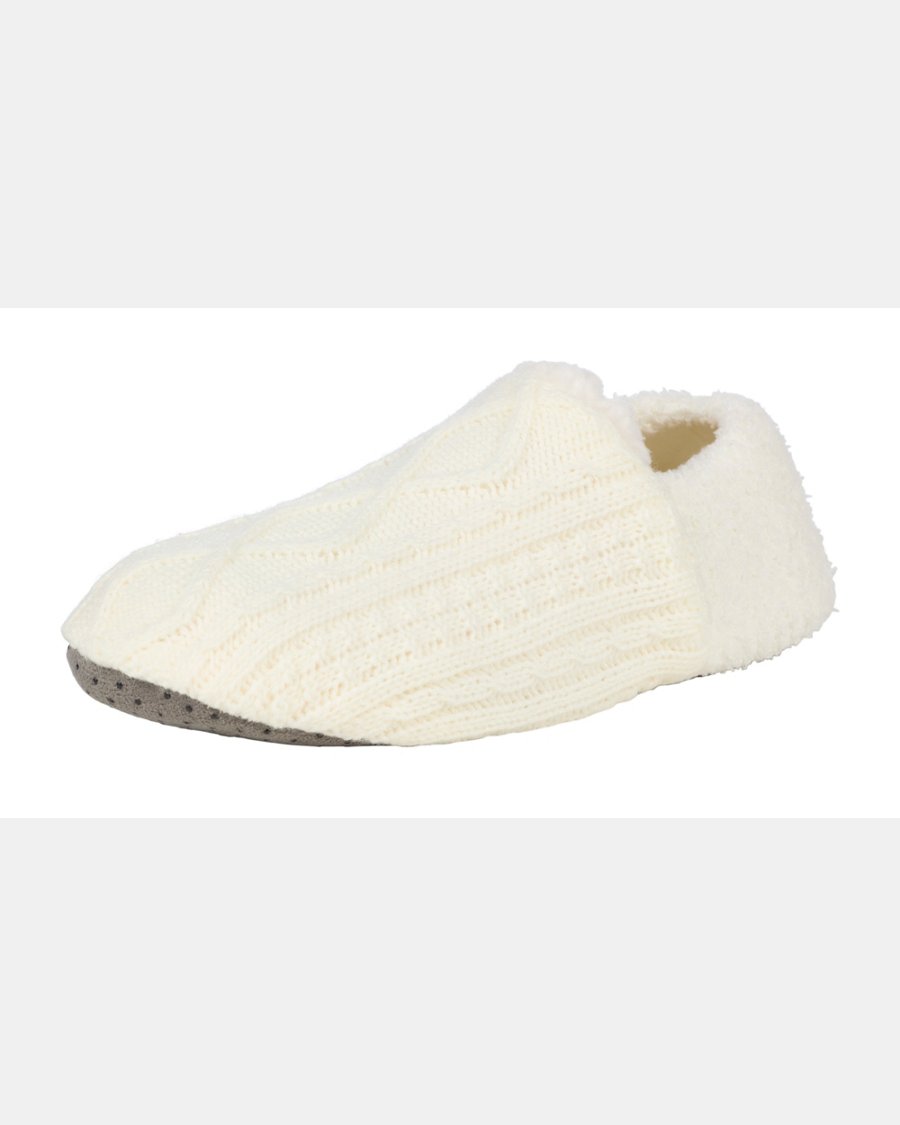Northeast Outfitters Cozy Cabin Women's Diamond Knit Slippers