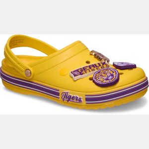 Crocs Collegiate LSU Tigers Crocband Clogs