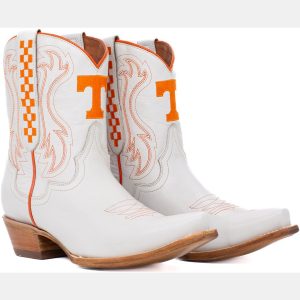 Gameday Boots Women's Tennessee Volunteers Ivory Sarah Shorty 8"Western Boots