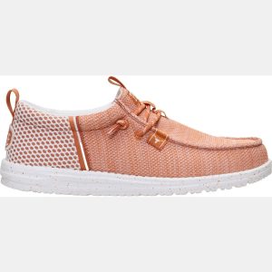 Hey Dude Men's Wally Stretch Sox Texas Longhorns Shoes