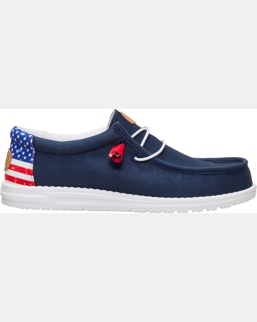 Hey Dude Men's Wally Americana II Shoes