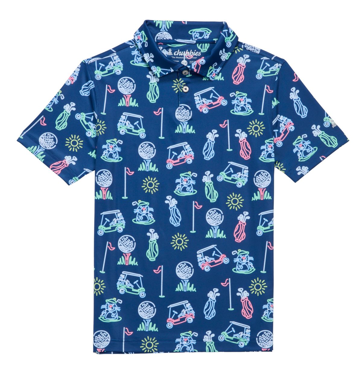 Chubbies Boys' Performance Polo - Image 2