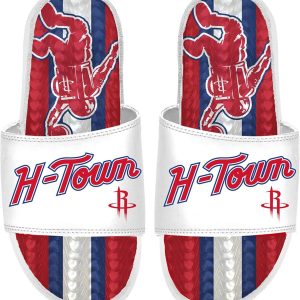 ISlide Adult 2025-26 City Edition Houston Rockets Gel Slide Sandals