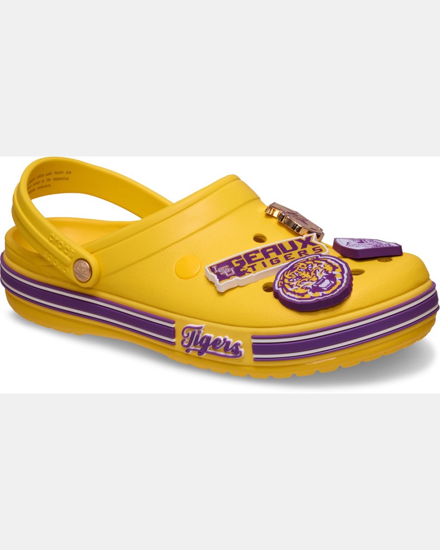 Crocs Collegiate LSU Tigers Crocband Clogs