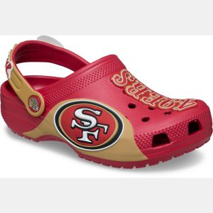 Crocs Kids' NFL San Francisco 49ers Classic Clogs