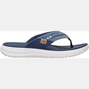 Hey Dude Men's Finn Braided Flip Flops