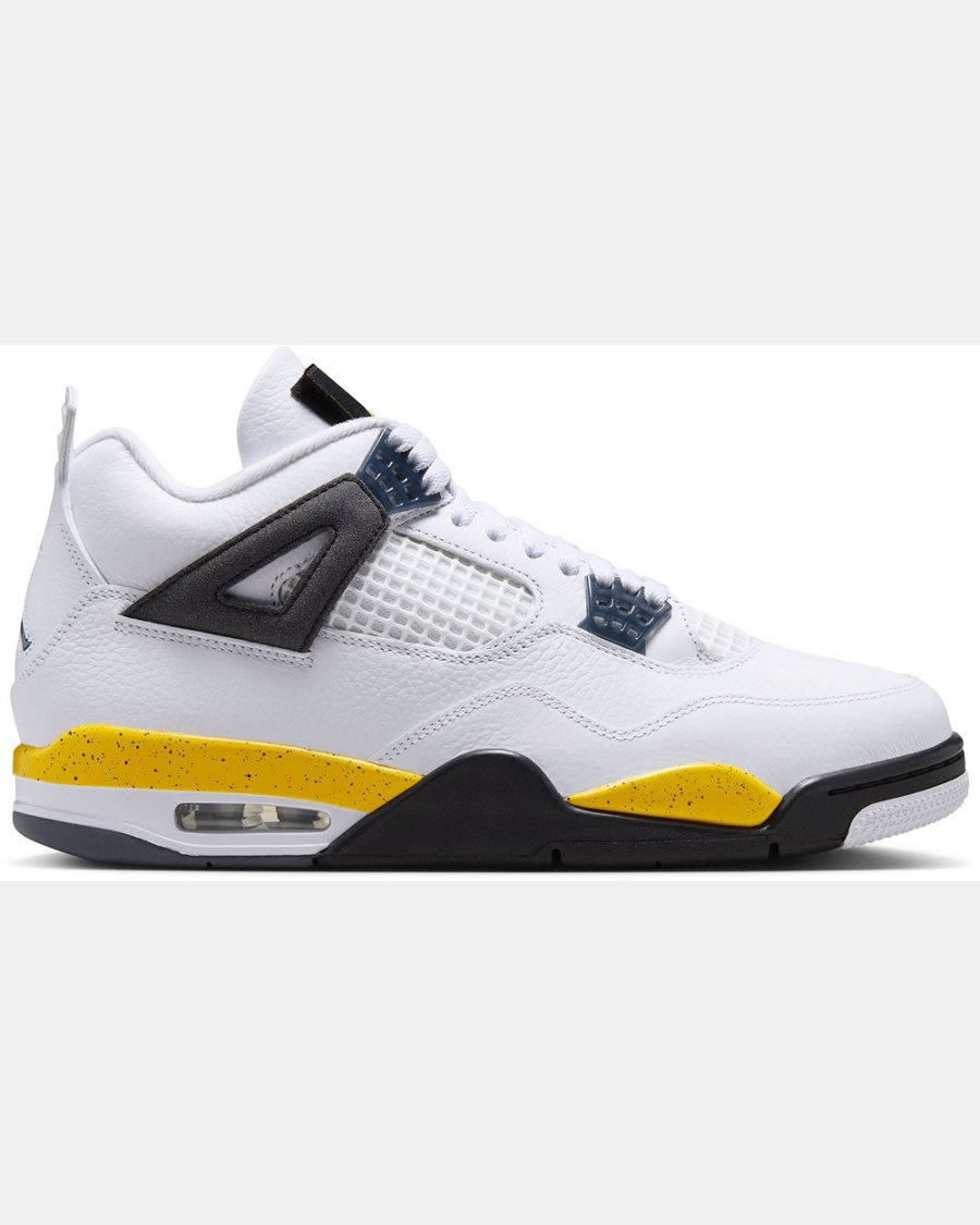 Air Jordan 4 Retro Rare Air 'Tour Yellow' Basketball Shoes