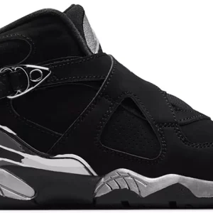 Air Jordan Kids' Preschool 8 Retro 'Chrome' Basketball Shoes