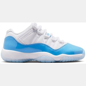 Air Jordan Kids' Grade School 11 Retro Low 'University Blue' Basketball Shoes